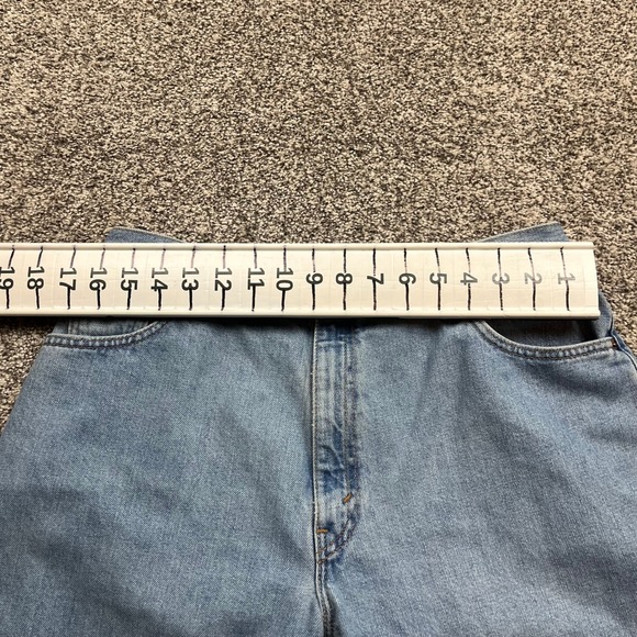 Levi's 550 jeans Womens Relaxed Fit Tapered usa vintage Light Wash 31X28 mom - Picture 7 of 8